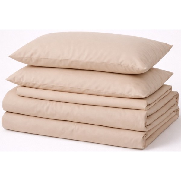 Фото - Комплект постільної білизни дитячий MirSon №15-1214 Warm Sand Mikrosatin Premium Однотонний 110х140 см (2200007230846)